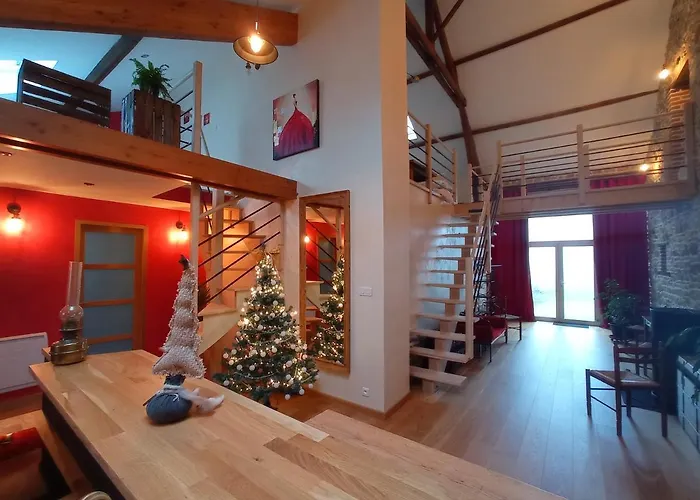 La Grange De Marie A St Angel - Magnifique Grange Renovee En Loft Pour 1 A 6 Pers