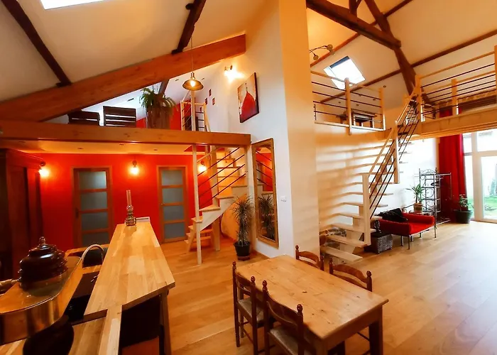 La Grange De Marie A St Angel - Magnifique Grange Renovee En Loft Pour 1 A 6 Pers