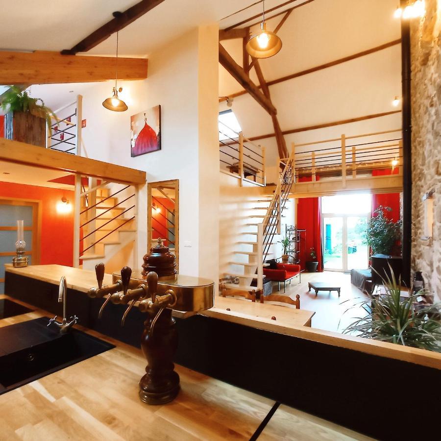 La Grange De Marie A St Angel - Magnifique Grange Renovee En Loft Pour 1 A 6 Pers Holiday home Saint-Angel (Allier)